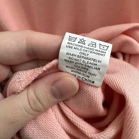 Pink 'Teach' Sweatshirt - Picture 5 of 7